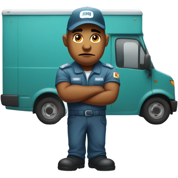 Angry amazon driver emoji