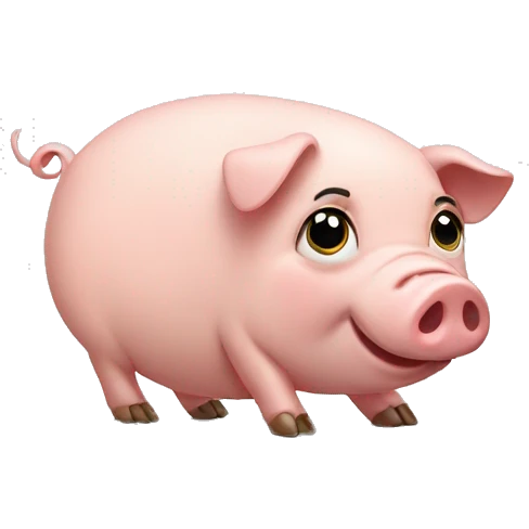 Sighing Pig emoji