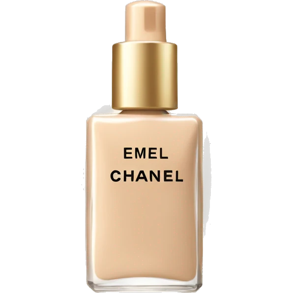 beige chanel makeup bottle emoji