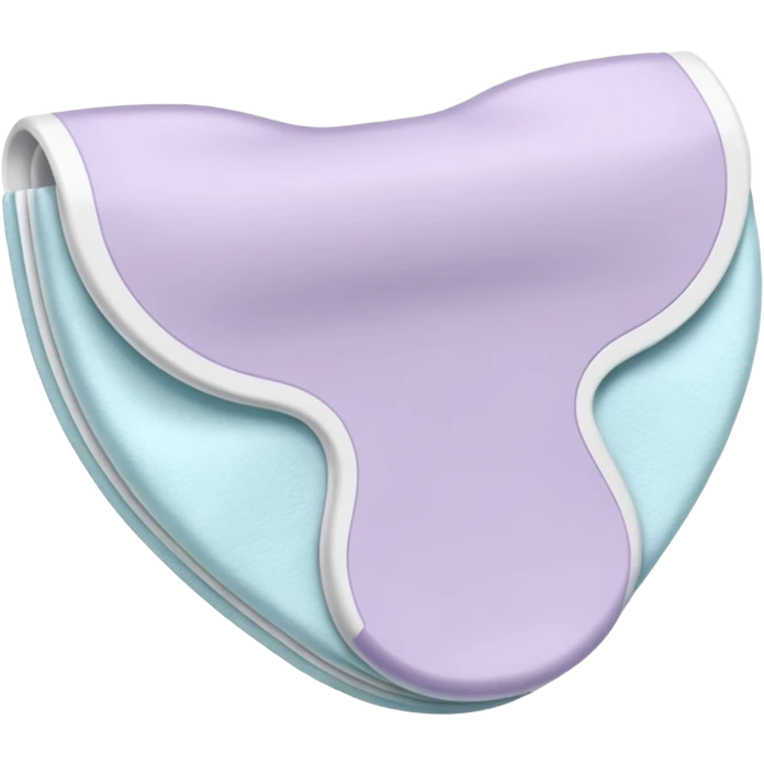 A pad for periods emoji