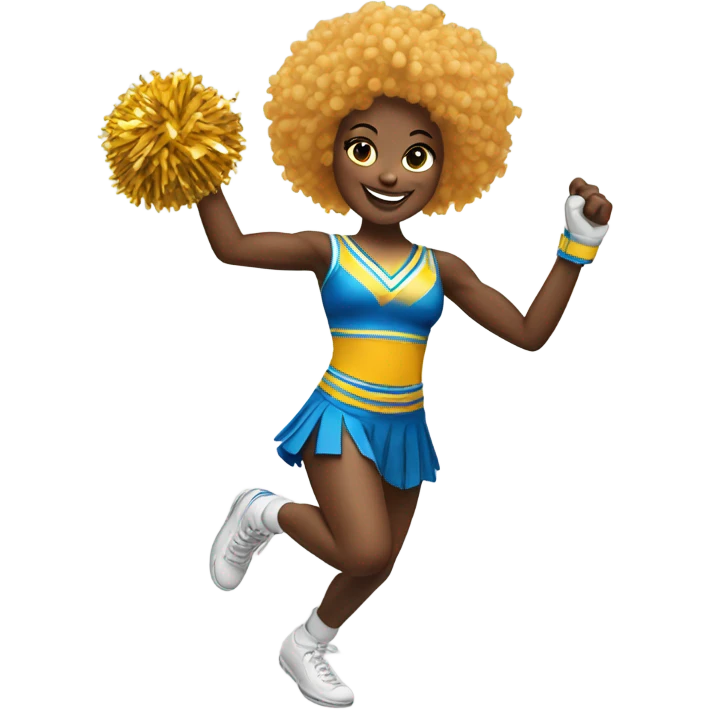 cheerleader emoji