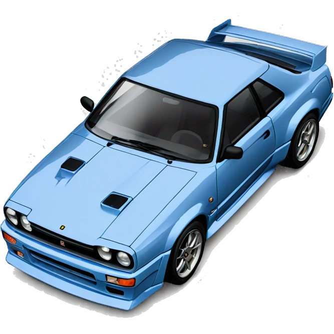 GTR skyline r30 emoji