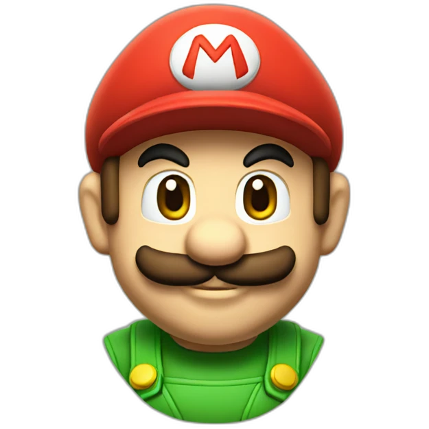 Mario-green emoji