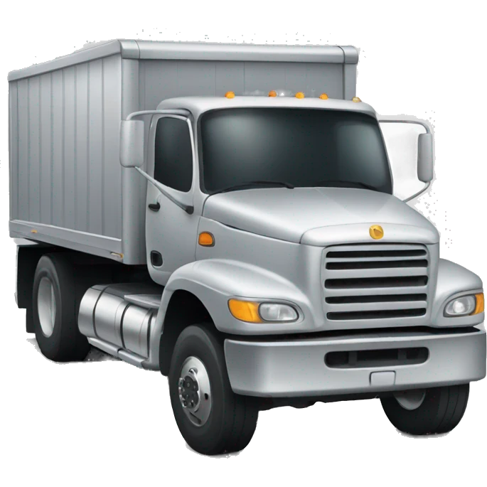 silver truck emoji