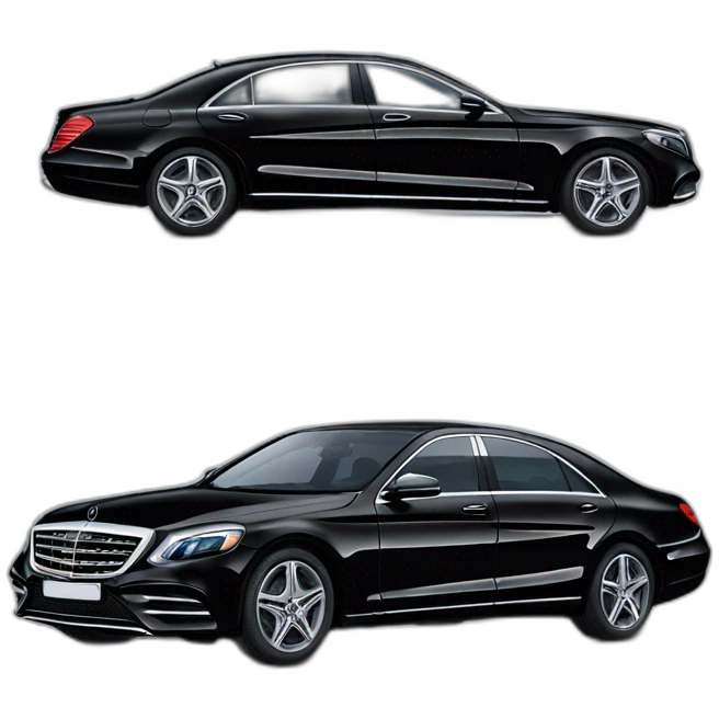 mercedes benz s580 black emoji