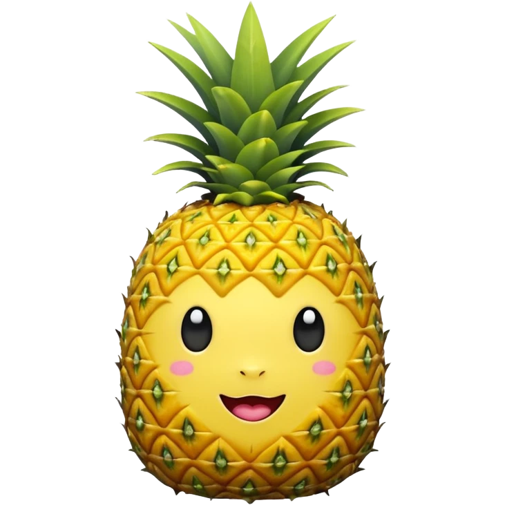 Pineapple labubu emoji
