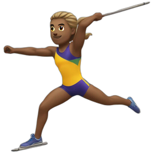 Javelin thrower emoji