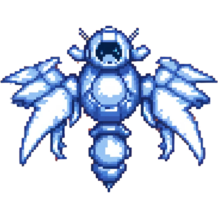 blue shockwave emoji