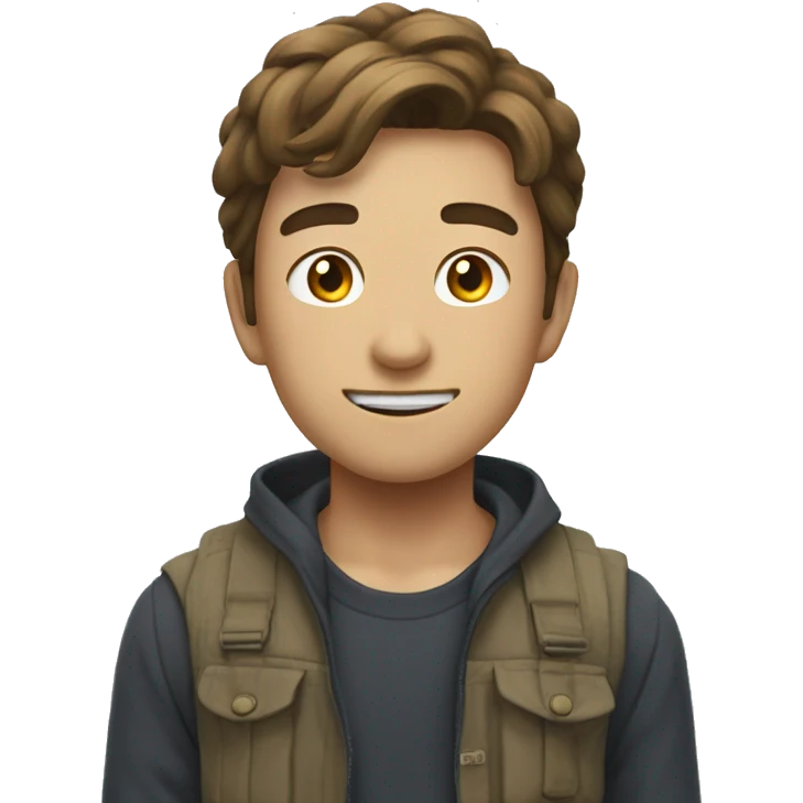 검정머리 여자 emoji