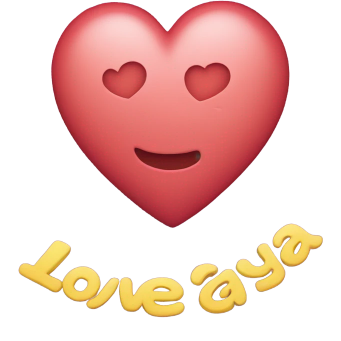 Love ya emoji