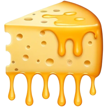 drippy cheese emoji