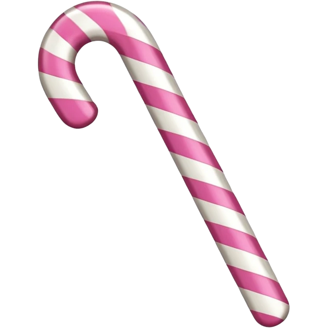 PINK CANDY CANE emoji