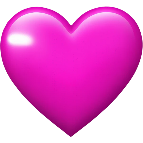 magenta heart emoji