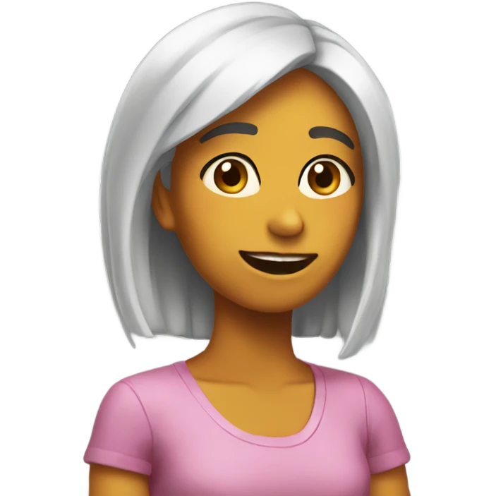 Chica emoji
