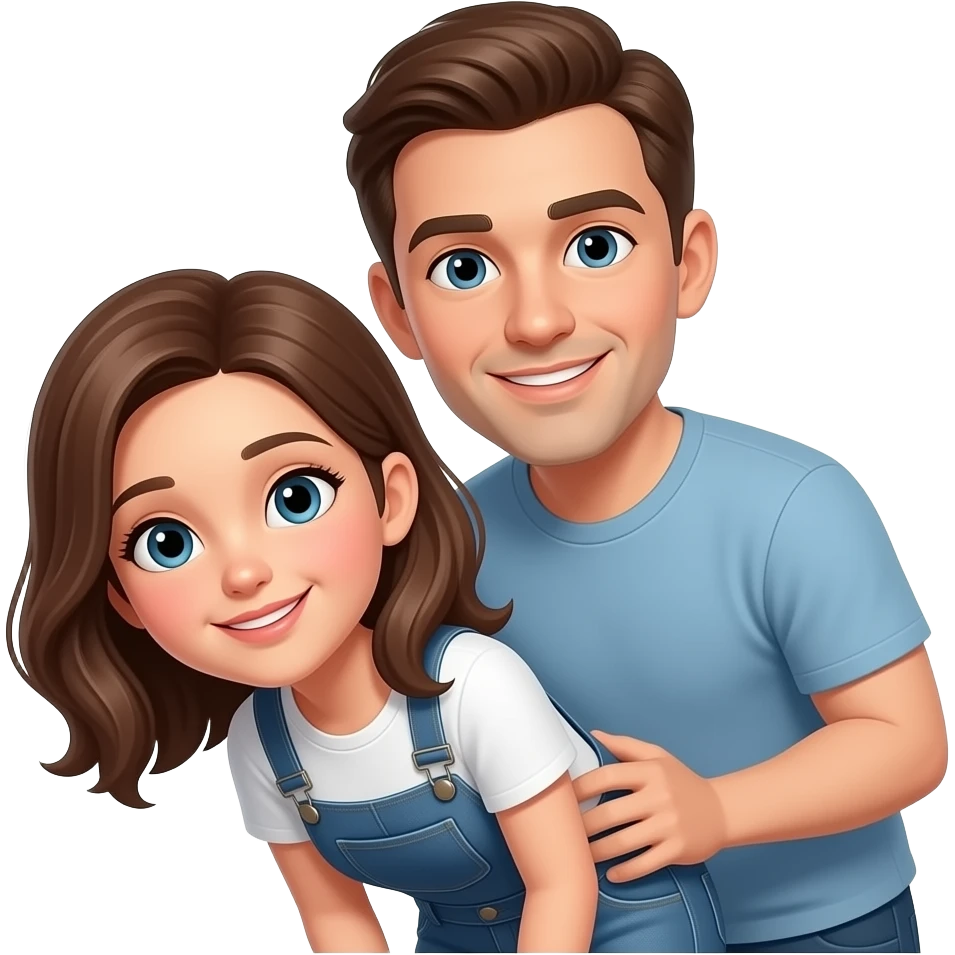 Girl bent over with guy behind emoji