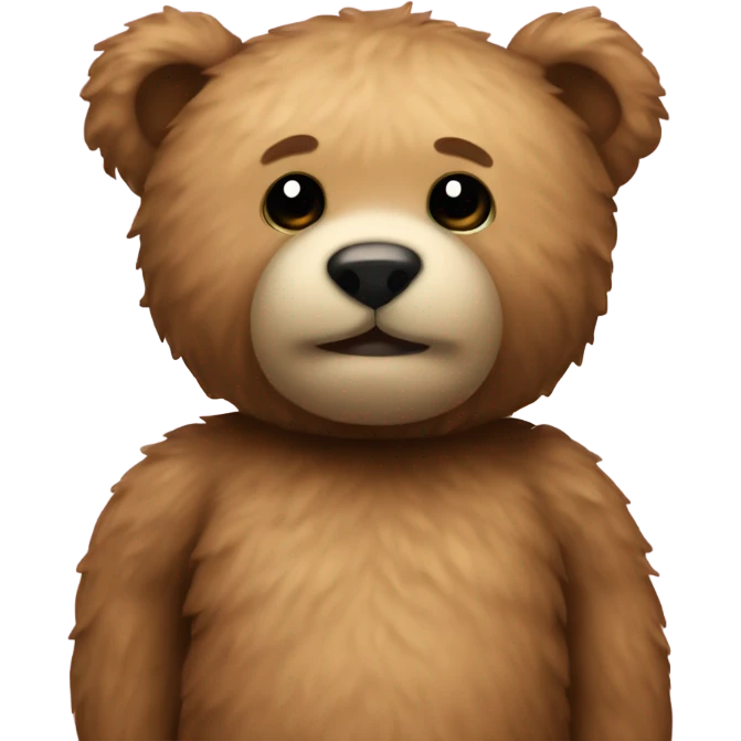 teddy bear with a t emoji