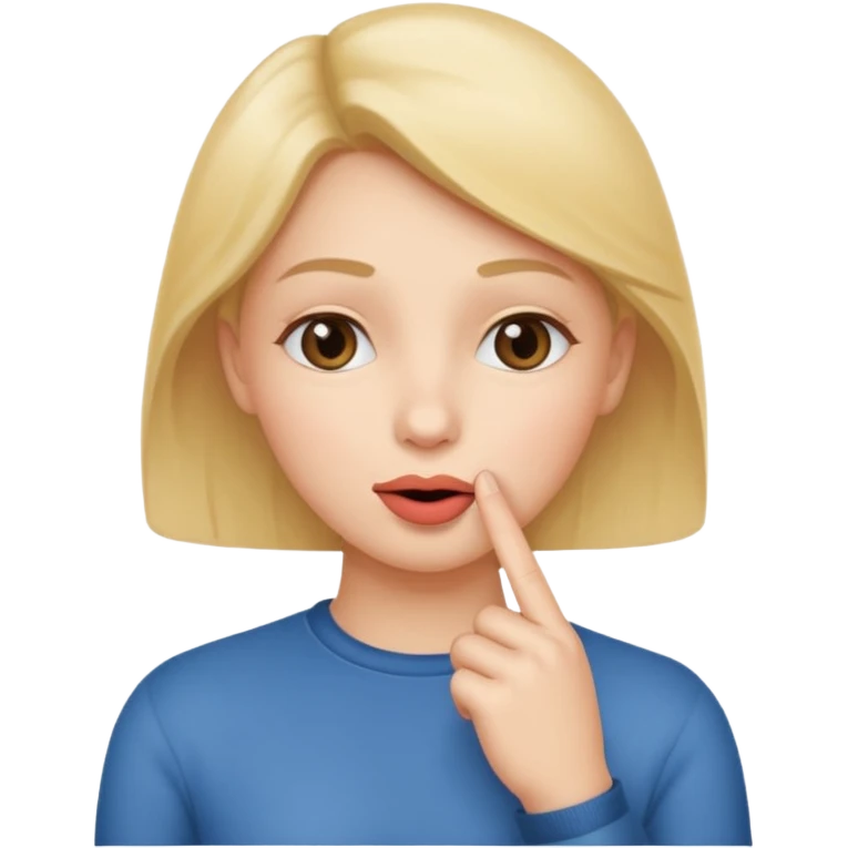 🫂+🤫 emoji