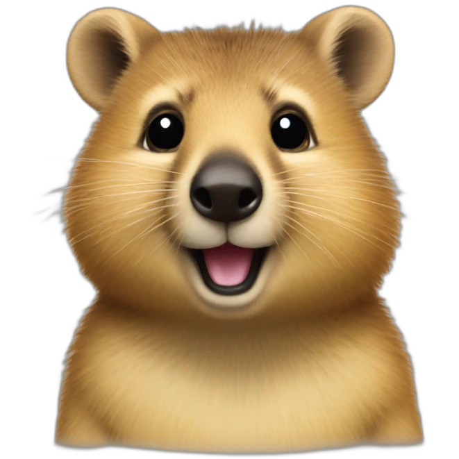 smart quokka emoji