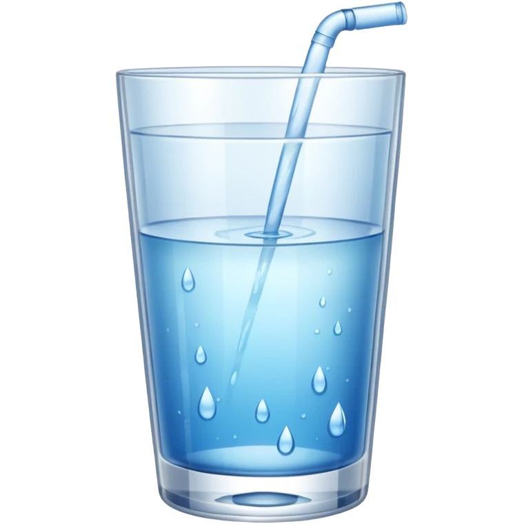 Water glass emoji