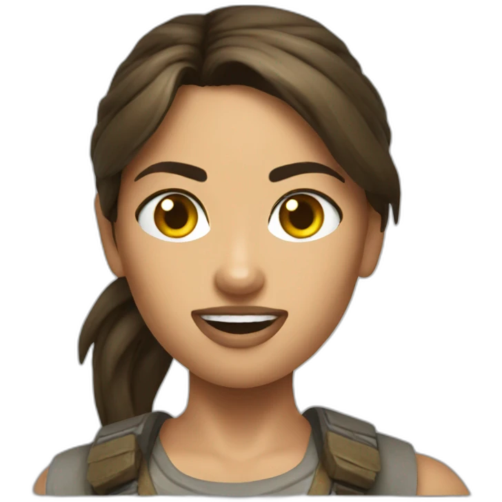 Tomb raider emoji