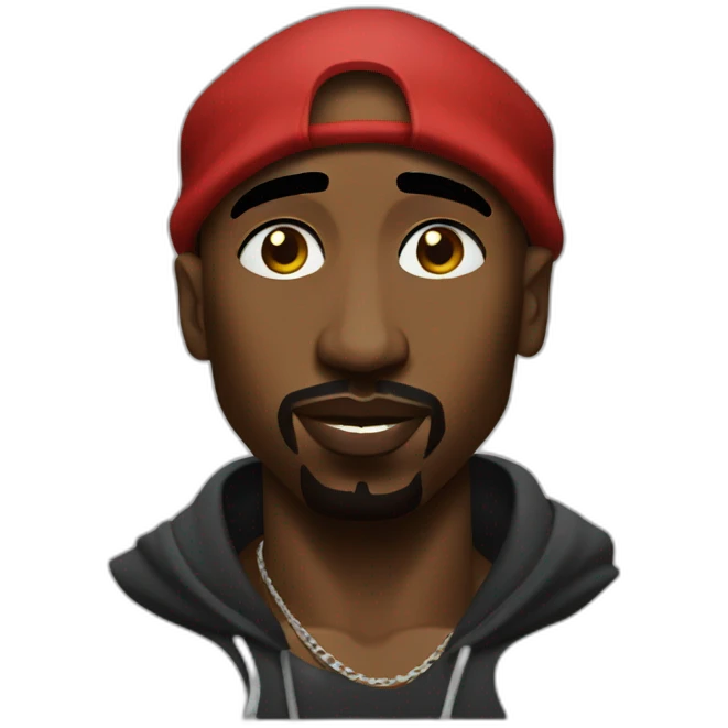Tupac Shakur emoji