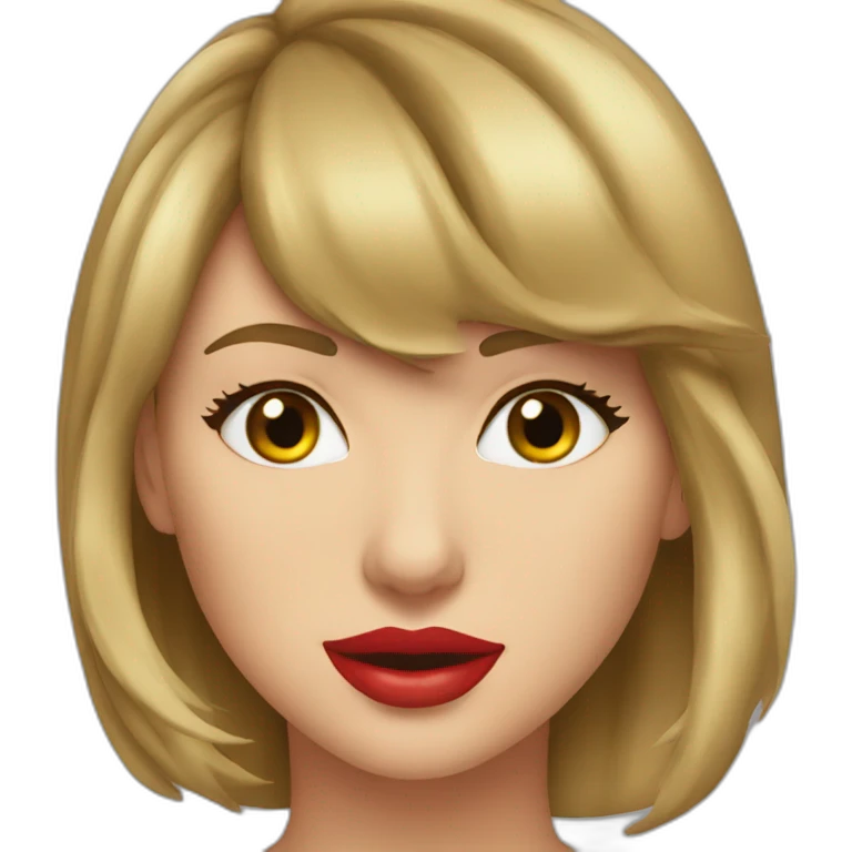 taylor-swift-bj-face emoji