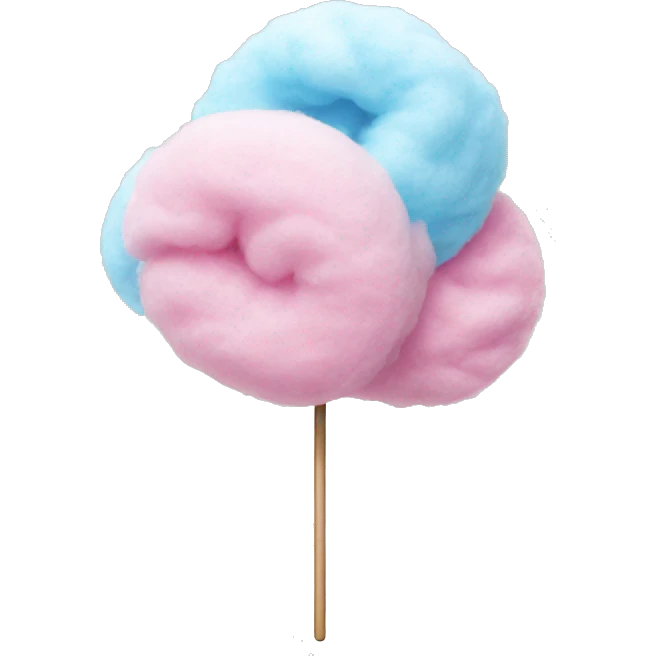 Cotton candy emoji