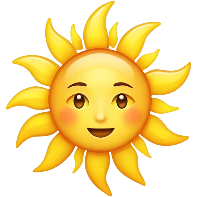 Sun aesthetic  emoji