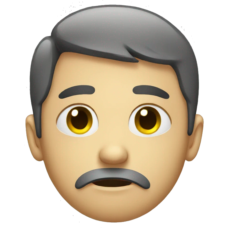 Sad face  emoji