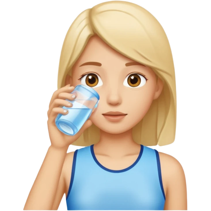 drinking water emoji