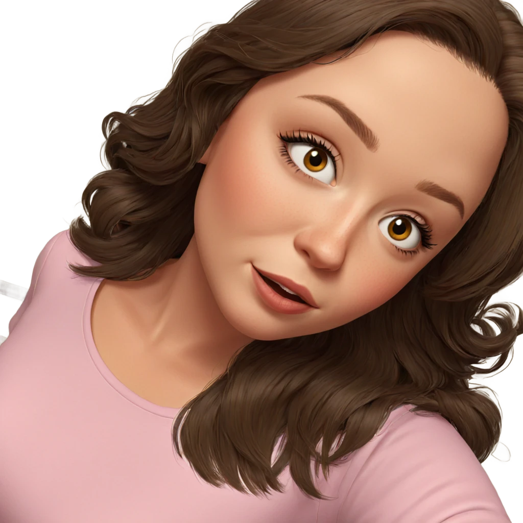 realistic portrait of a girl emoji