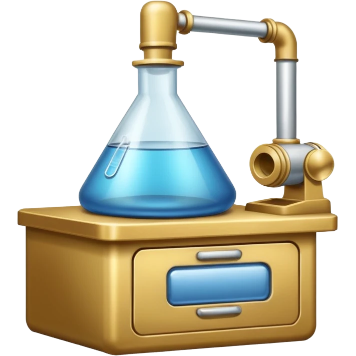 Secretive big lab in a deserted place emoji