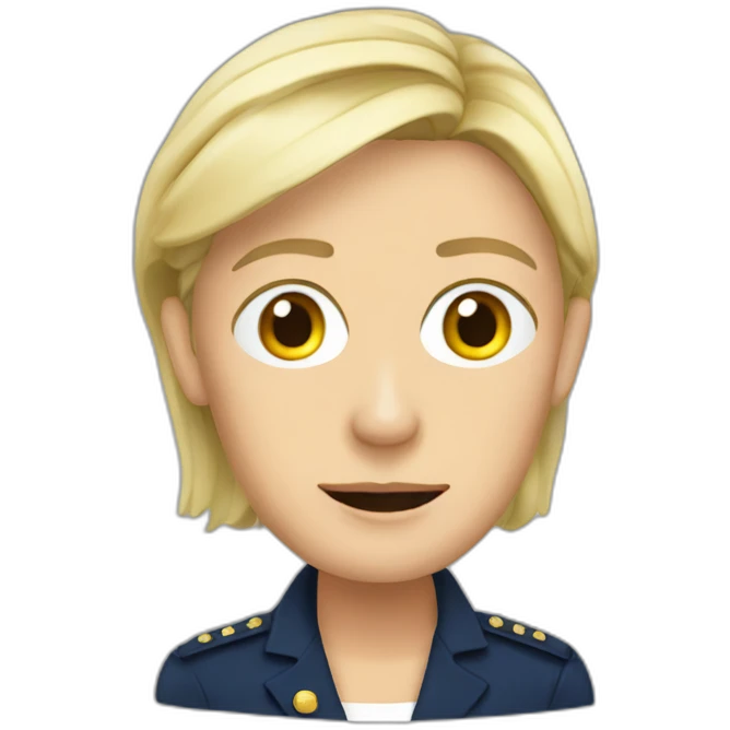 marine lepen emoji