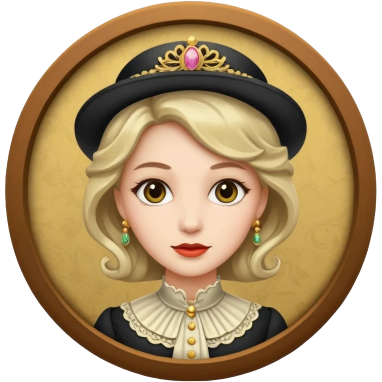 Old Money woman emoji