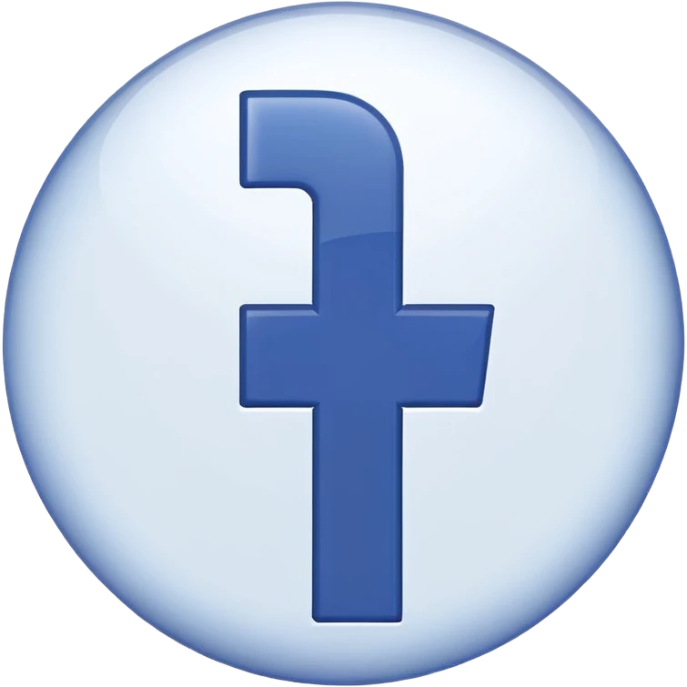 Facebook logo emoji