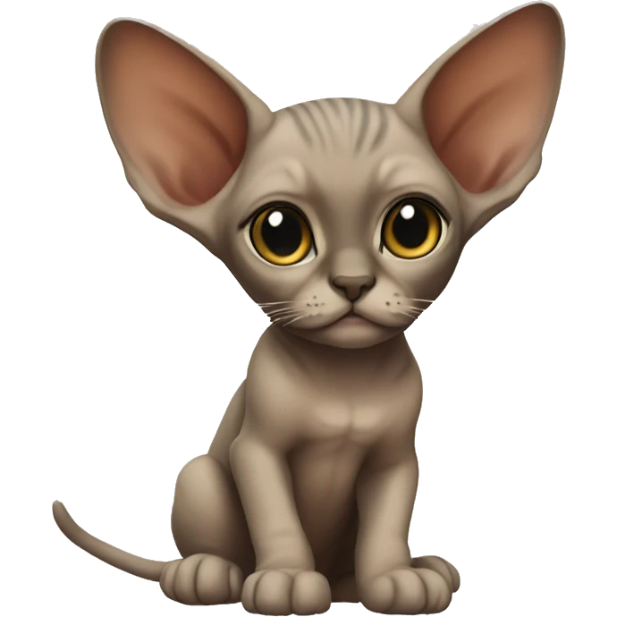 Sphinx kitten emoji