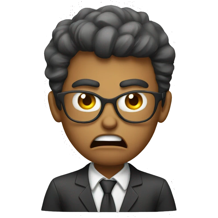 angry teacher emoji