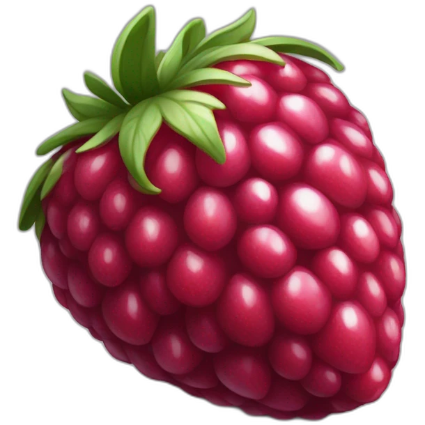 fraise framboise myrtille emoji