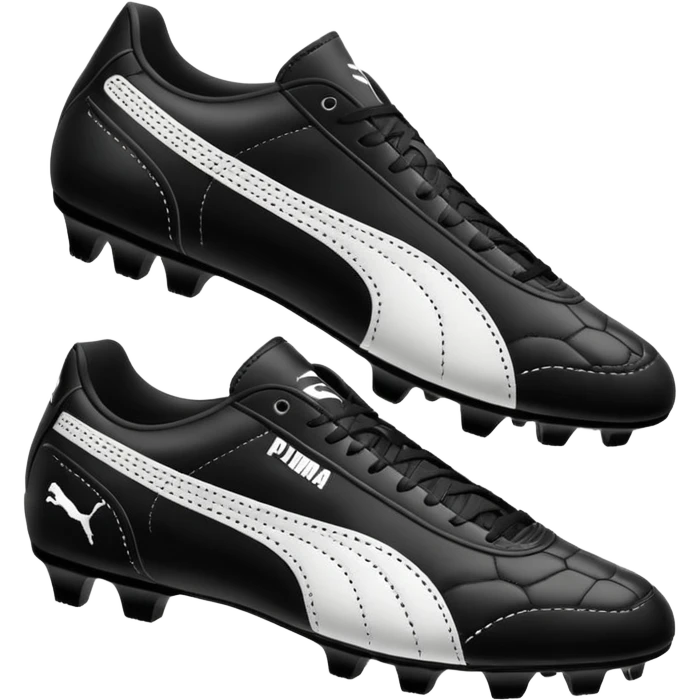 soccer shoes puma emoji