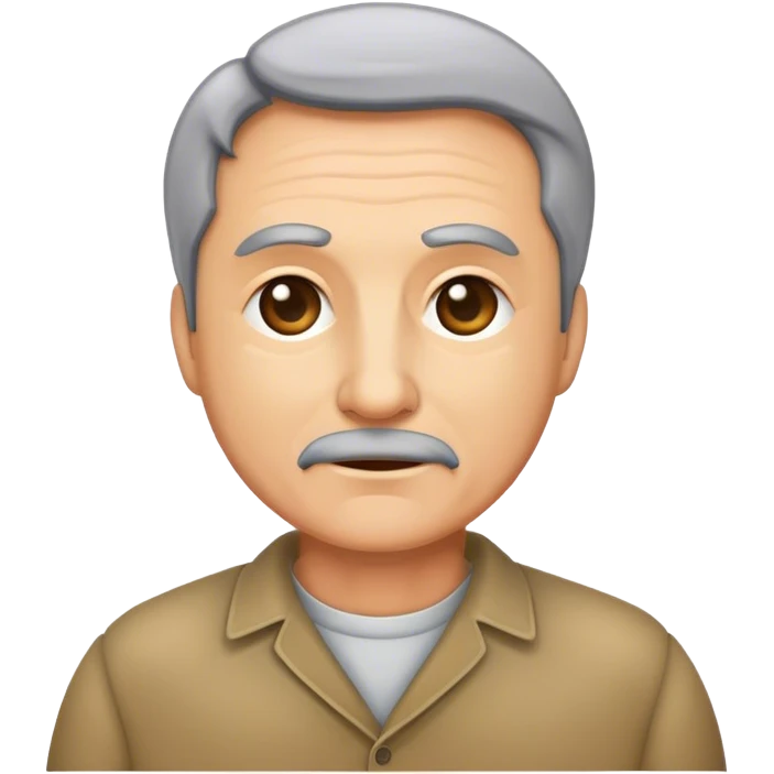 50 year old man emoji