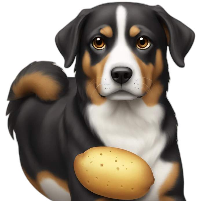 Half-dog half-potato emoji