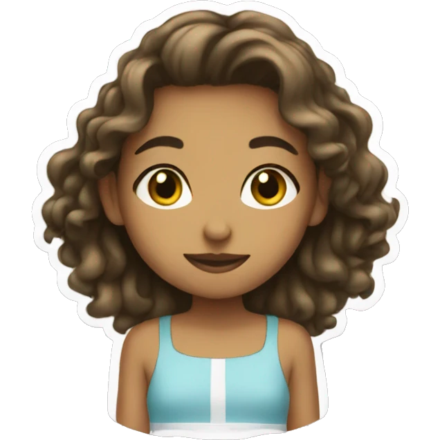 Clean Girl sticker emoji
