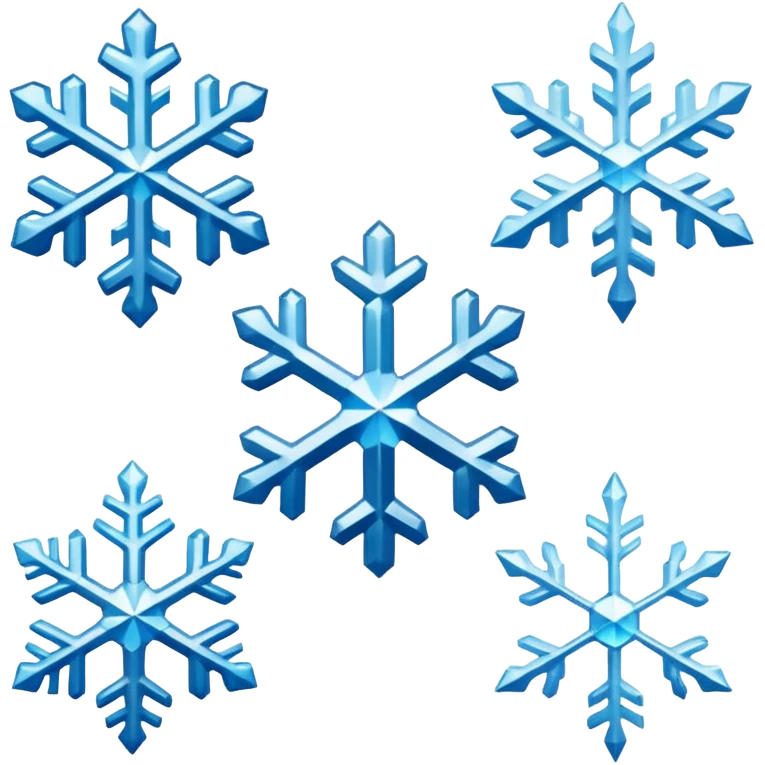snowflakes emoji