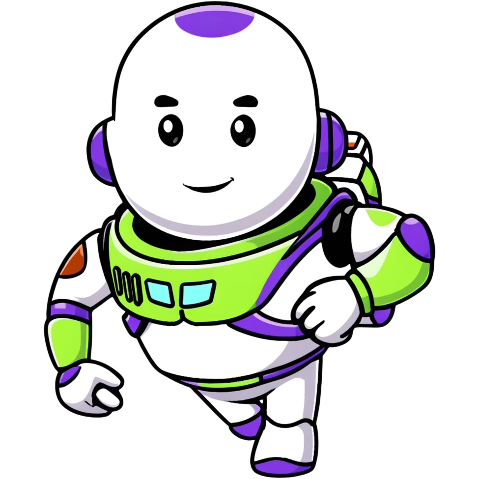 Buzz Lightyear from Toy Story emoji