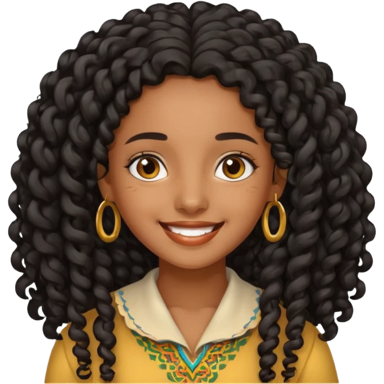 Habesha girl  emoji
