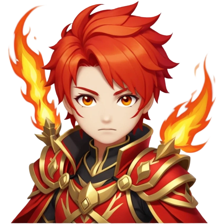 Mavuika The Pyro Archon from Genshin Impact emoji