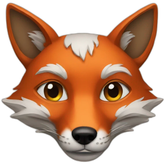 fox with mask emoji