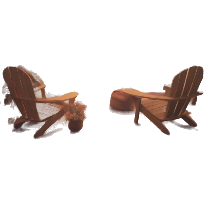 Boho sunset vintage emoji