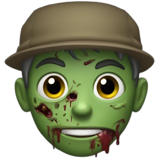 Hunter zombie  emoji