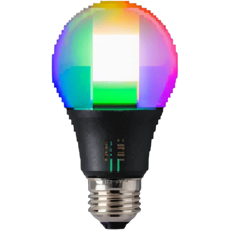 Philips Hue color-changing smart bulb with wireless connectivity emoji
